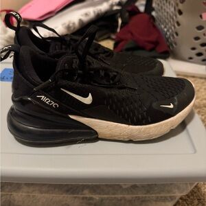 Black and White Nike Shoes